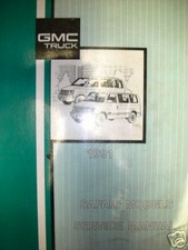 1991 GMC SAFARI VAN  GM SHOP