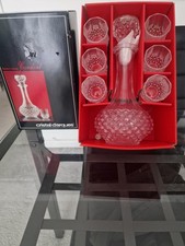 Crystal Decanter and Glasses