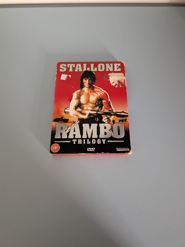 Rambo trilogy dvd box set - rambo,