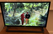 TV BUSH 24'' HD LED TV Model VL24HDLED With Remote And Stand, Manual & Box