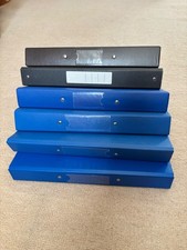 6 x A4 Ring Binder Folders