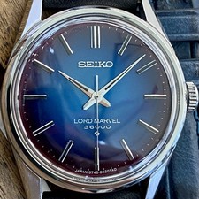 KING SEAHORSE EDITION Vintage May 1967 Seiko Lord Marvel 36,000 Ref. 5740-8000