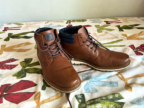 Deakins mens brown leather - brown,