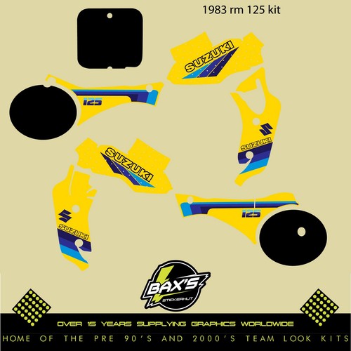 Suzuki 1983 125 graphic - 1983, rm
