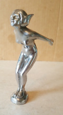 Rare Art Deco 1920/30's Winged Ears Speed Nymph, Radiator Cap/Bonnet Car Mascot.