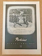 1943 Aircraft Advert PERKINS