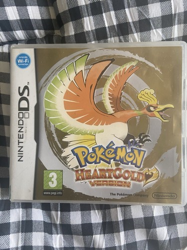 Pokémon heart gold - gold, nintendo