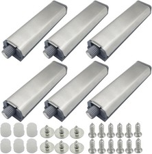 CTRICALVER 6Pcs Push Close Drawer Opener Wardrobe Closure Closer, Door Damper