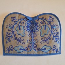 Vintage Russian Linen Tea Cozy
