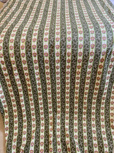 Vintage 70s fabric 94 - 46", 94"