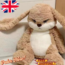 Cute Angry Rabbit Plush Toy – Large Soft Stuffed Bunny Doll Gift for Kids