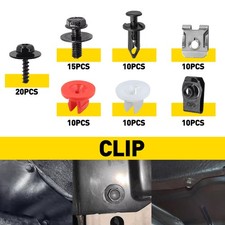 85pcs Engine Undertray Screws