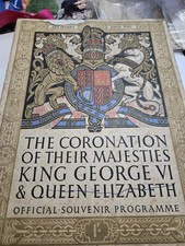 CORONATION OF KING GEORGE VI &