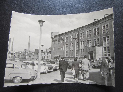 Postcard leipzig messehaus - postcard,