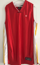 Sir Bennie Miles Basketball Jersey Red Sleeveless Shirt Vest Mens XL