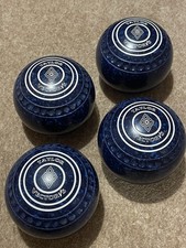 Taylor Vector Vs Lawn/indoor Bowls, Size 4, Dark Blue Blue, Excellent Condition