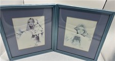 Rare Pair of Vintage Original 1977 Sara Moon Catherine Art Print - Red Baron USA