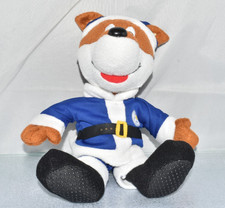 LEICESTER CITY FOOTBALL CLUB SANTA OUTFIT FOX MASCOT SOFT PLUSH TOY