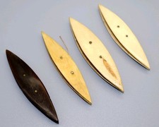 4 x Antique Tatting Shuttles
