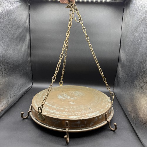Copper round hanging - copper,