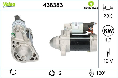 Valeo 438383 starter - starter, fits