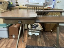 Vintage Wooden Foldup Sewing