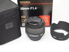 Sigma 30mm f/1.4 EX DC HSM Nikon Fit Lens