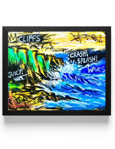 Guajardo art original - guajardo, 14x11