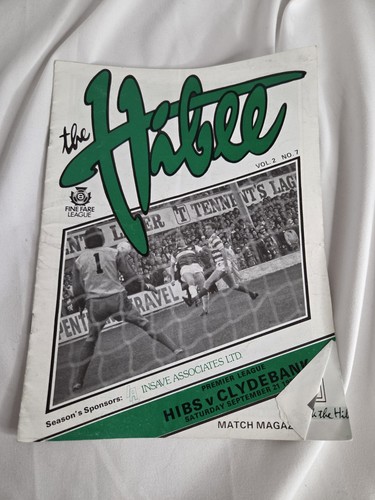 The hibee matchday programme - the,