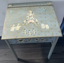 Retro Kids Desk Lift Lid
