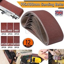 12x sanding belts - belts, 915x100mm