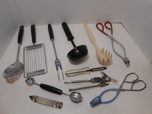 Vintage ekco kitchen utensils - kitchen,