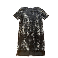 COS Black Beige Abstract