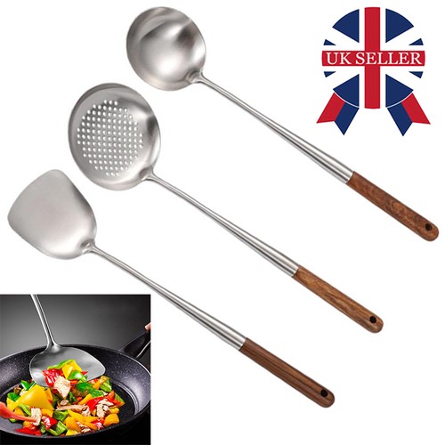 3pcs stainless steel wok - 3pcs,