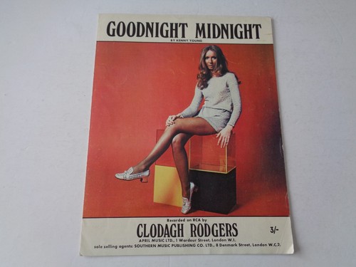 Sheet music goodnight - music,