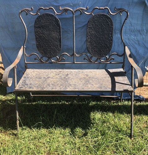 Antique wrought iron patio - antique,