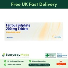 Ferrous Sulphate 200mg Tablets