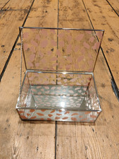 QVC JM by Julien Macdonald Confetti Glass Trinket Box Pink 