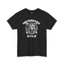 SNEAKER TEE shirt to match Air Jordan Retro 6 Reverse white black NECESSARY EVIL