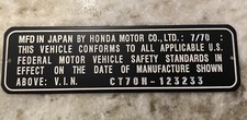 Honda CT70, SL70, Z50 Mini