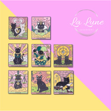 Tarot Card Black Cat