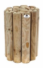 Log Rolls Garden Border Grass