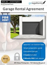 Garage Rental Agreement Pack I