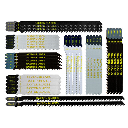 Saxton 35pc shank jigsaw - saxton, t