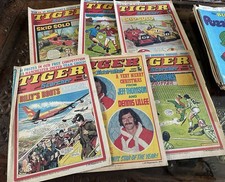 4 x Tiger & Scorcher Comics