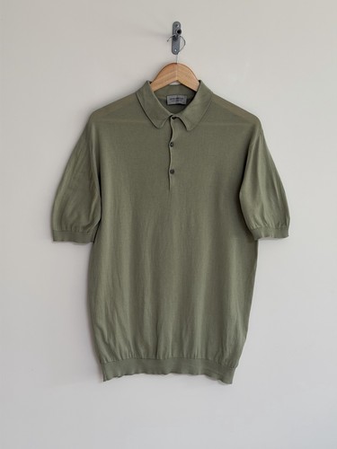 John smedley knitted polo - smedley,