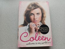 COLEEN ROONEY SIGNED BOOK- "WELCOME TO MY WORLD"