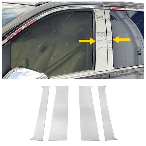 Chrome door pillar - pillar, trim