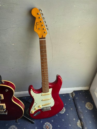 Left handed guitar set and - left,