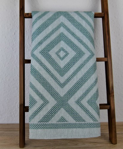 Diamond green towel - diamond,,